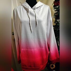 Hooded 2 Tone Sweatshirt
